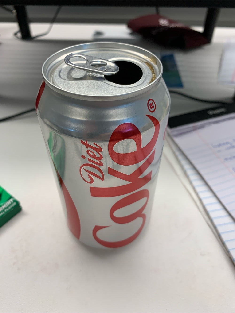 Coca Cola Diet Can in Silver and Red